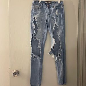 Highway distressed Jr Jeans